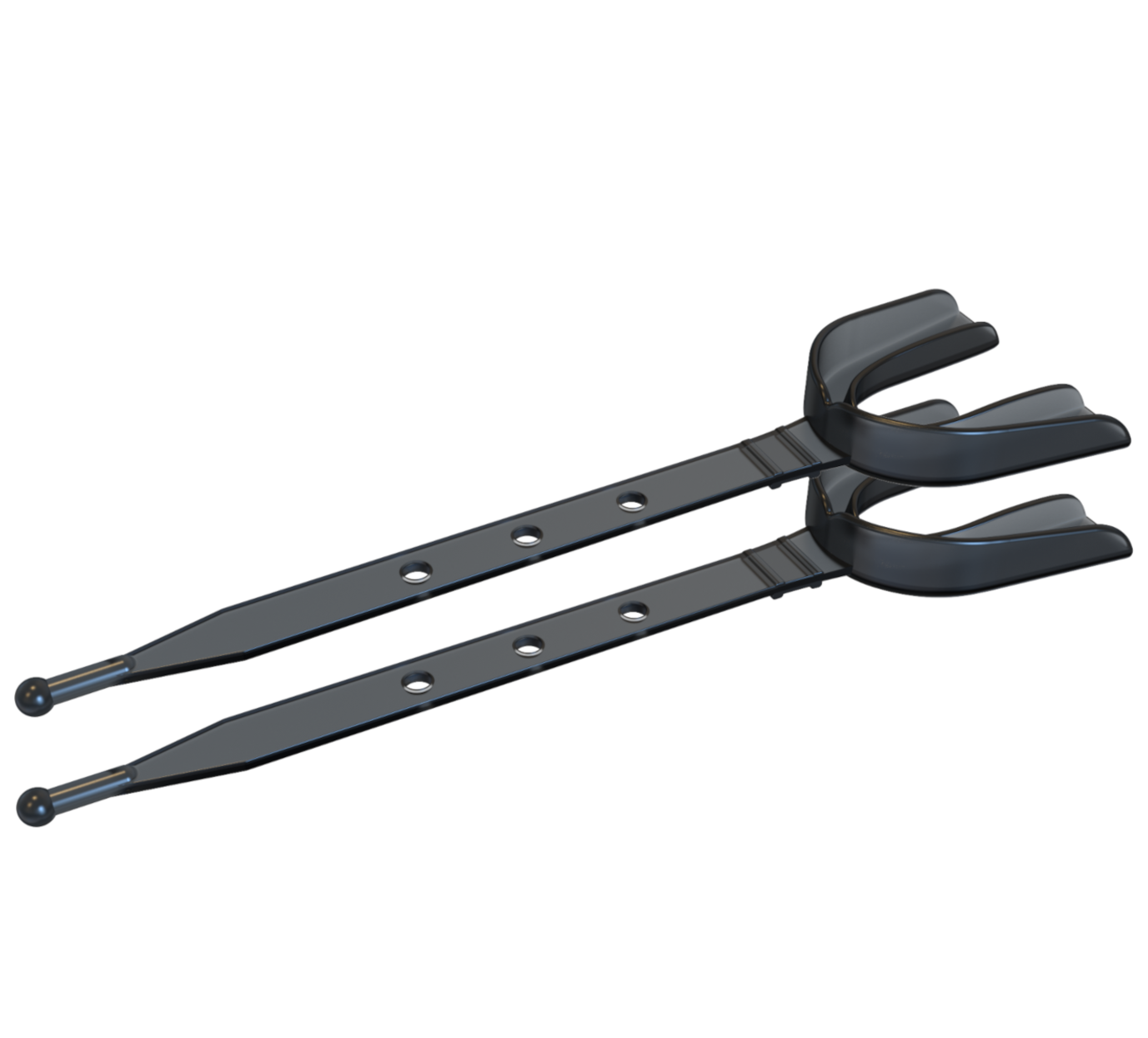 TRUE LACROSSE GAME ON® MOUTHGUARD (2 PACK SAME COLOR)